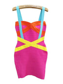 Vestido Curto Bandagem Modeladora