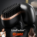 LisoPocket™ - Mini Pente Alisador De Cabelo Sem Fio 2 Em 1