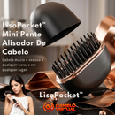 LisoPocket™ - Mini Pente Alisador De Cabelo Sem Fio 2 Em 1