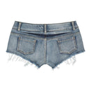 Shorts Jeans Curto Americano