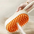 VAPOREX Escova A Vapor Para Gatos Cães 3 Em 1