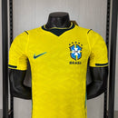 Camisa Brasil Copa do Mundo 2026 I Torcedor Amarela Masculina