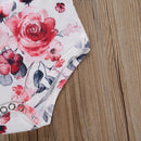Conjunto Body Ciganinha com Shorts Clochard - Tamanhos de 0 a 18 meses