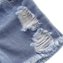 Conjunto Camiseta + Shorts Jeans - Tamanhos de 1 a 4 anos