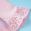 Vestido Rosa Delicado - Tamanhos de 0 a 3 anos