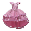 Vestido Festa Princesa Mullet Alta Qualidade - Tamanhos de 3 a 12 anos
